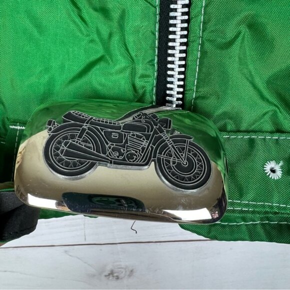 Vintage 1980s Suzuki Motorcycle Biker Montgomery Ward Jacket Medium - Picture 3 of 7